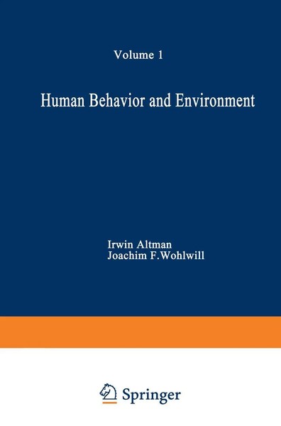 Irwin Altman (U. A.) | Human Behavior And Environment | Taschenbuch | Englisch-image