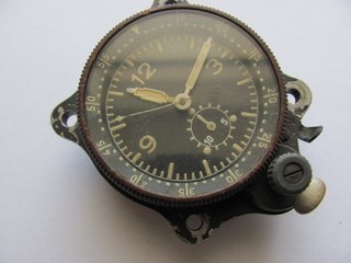 Equipaggiamento Wehrmacht orologio di bordo Junghans Luftwaffe