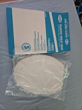 EZ-FLO White Toilet Seat with Lid, Elongated, 65903