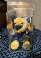 Salvino s B-ball bammers Magic Johnson Beanie Bear In Case