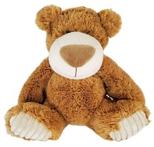 Aurora Teddy Bear Plush Tan Brown Soft Stuffed Animal 12 Inch Cute Cuddly Toy