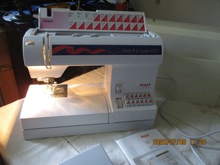 Sewing Machine Pfaff Tipmatic 6122 (Stretch and Jeans) Manual