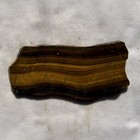 TIGER'S EYE SLAB ~69 grams / rough agate jasper rock cab — photo 5