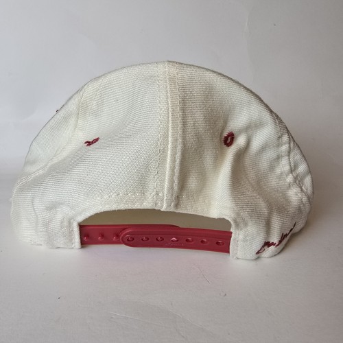 Vintage Phoenix Cardinals Snapback Hat, Signature 80s 90s NFL Cap White Maroon - Picture 10 of 24