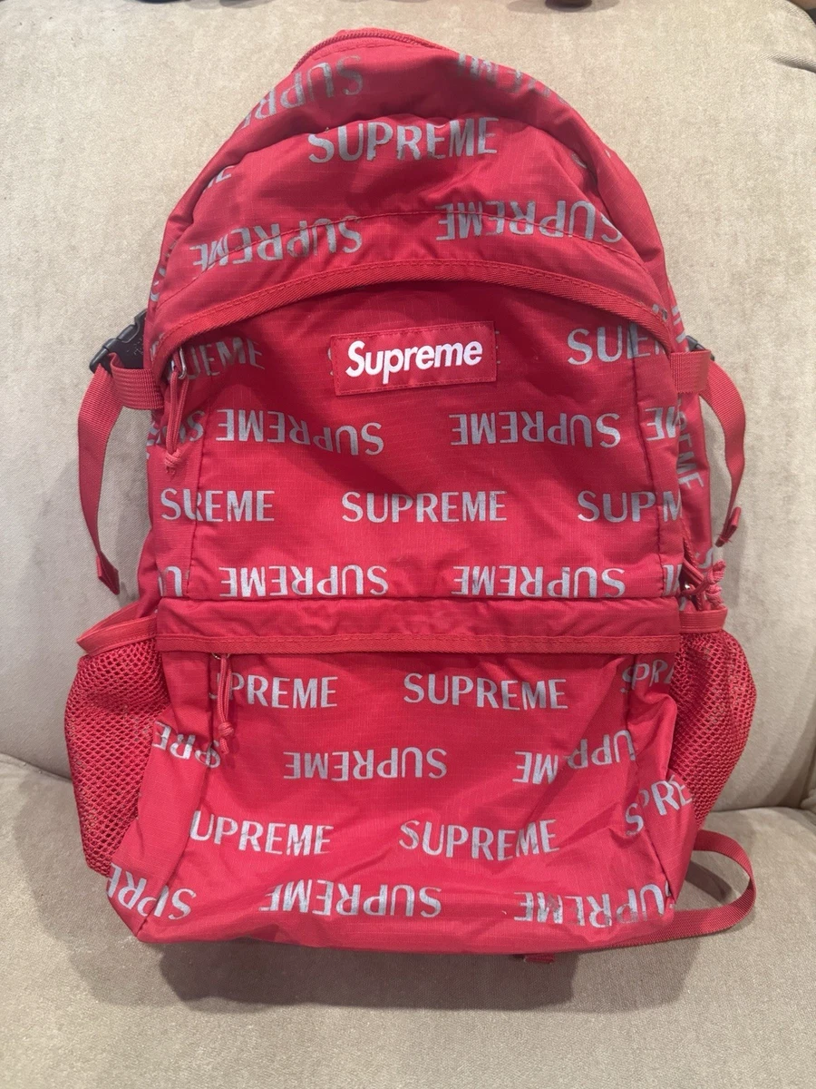 【ぷぅさん】Supreme Tonal Backpack 16SS レッド ぷぅさん様専用】Supreme Tonal Backpack 16SS レッド
