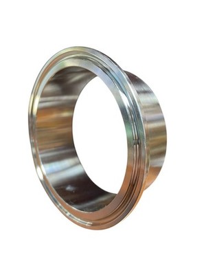 Sanitary Stainless Steel Pipe Tank Welding Ferrule: 3'', Clamp Connection, 304
