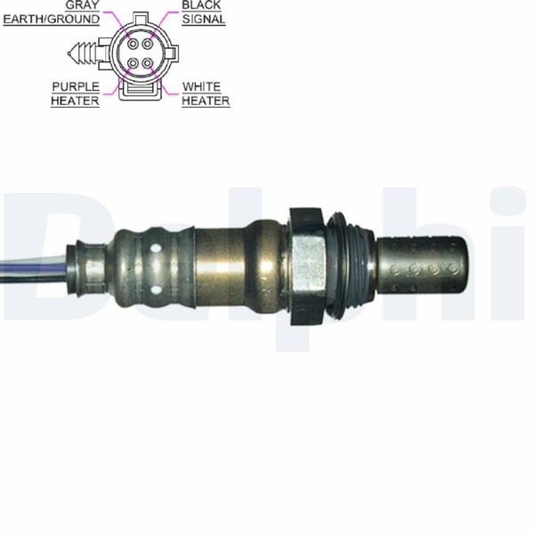 Delphi Lambdasonde Sensor Abgassteuerung ES20044-12B1 FüR Jeep Cherokee Dodge 1-image