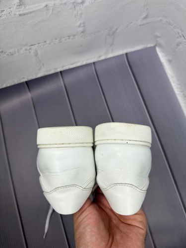 Christian Louboutin Leather Shoes White Very Rare Hype Sneakers Size 38 - Picture 10 of 24