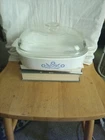 Vintage Corning Ware Blue Cornflower A-10-B 2.5L Casserole Dish w/ Pyrex Lid