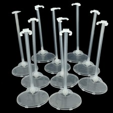 10pcs Transparent Stand Support for Dolls Mini Display Holder