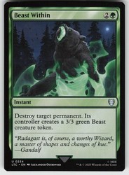 Beast Within 234 Commander: The Lord of the Rings: Tales of Middle-earth