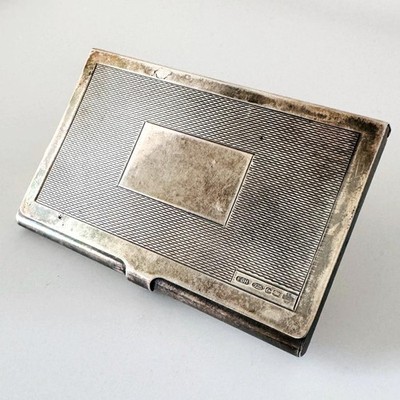 British Sterling Silver Card Case UK 925 Birmingham FGH Co., Ltd.