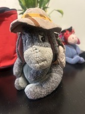 Walt Disney World Parks Animal Kingdom Safari Eeyore Donkey Plush Stuffed Vtg