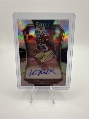2016 Panini Select Rookie Signatures /199 Kelvin Taylor #RS-KT Auto
