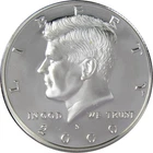 2000 S Kennedy Half Dollar Choice Proof 90% Silver 50c US Coin Collectible