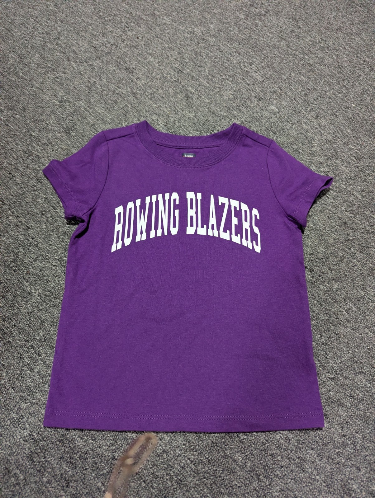 FILA Blazer da canottaggio bambino 2t maglietta viola nuovo