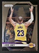 LeBron James 2024-25 Panini Prizm Base Card (no.130) CHALK  TOSS