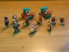Vintage 1960s MARX TINYKINS Flintstones lot of 9 + Bonus