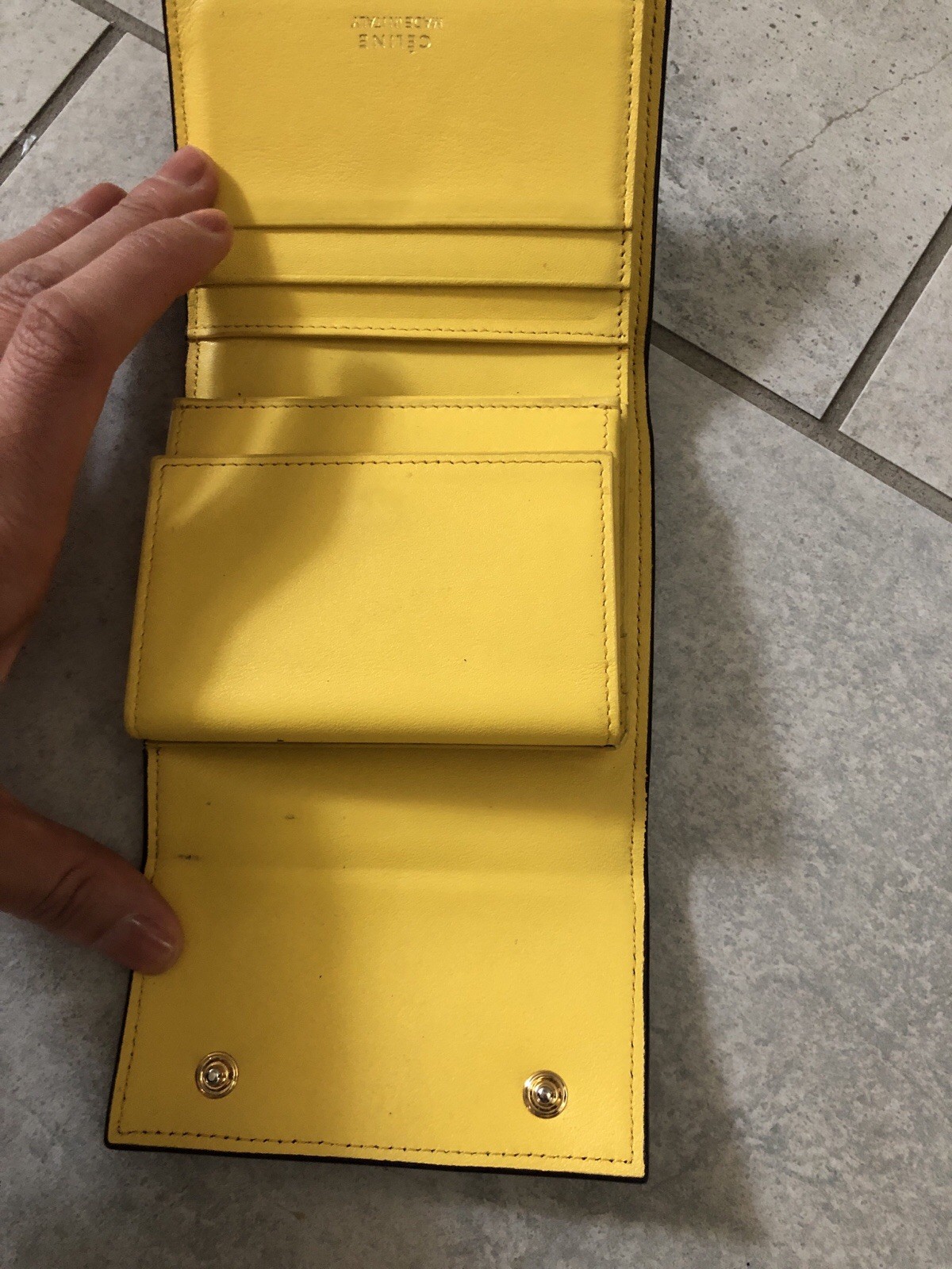 CÉLINE SMALL FOLDED MULTI-FUNCTION BIFOLD WALLET - image 15