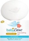4x Baby Dove Sensitive Care soap Rich Moisture Bathing Bar -75g Box -Free Ship