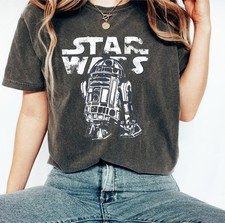 Vintage Star Wars R2-D2 Shirt, Retro Disney Star Wars A New Hope Faded Tee
