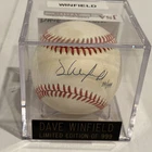 DAVE WINFIELD SIGNED RAWLINGS ￼1992 World Series Baseball  /999 JSA  COA
