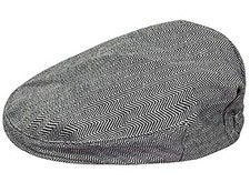 Baby Boys Tweed Vintage Drivers Cap Kids Beret Hat 12-24 Months Dark Gray