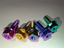 Titanium Honda civic 10mm dress up bolts