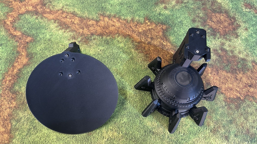Tabletop Terrain: 9 pcs: Xenos Buildings/Guns - Great for Warhammer 40K/KillTeam - Picture 21 of 21