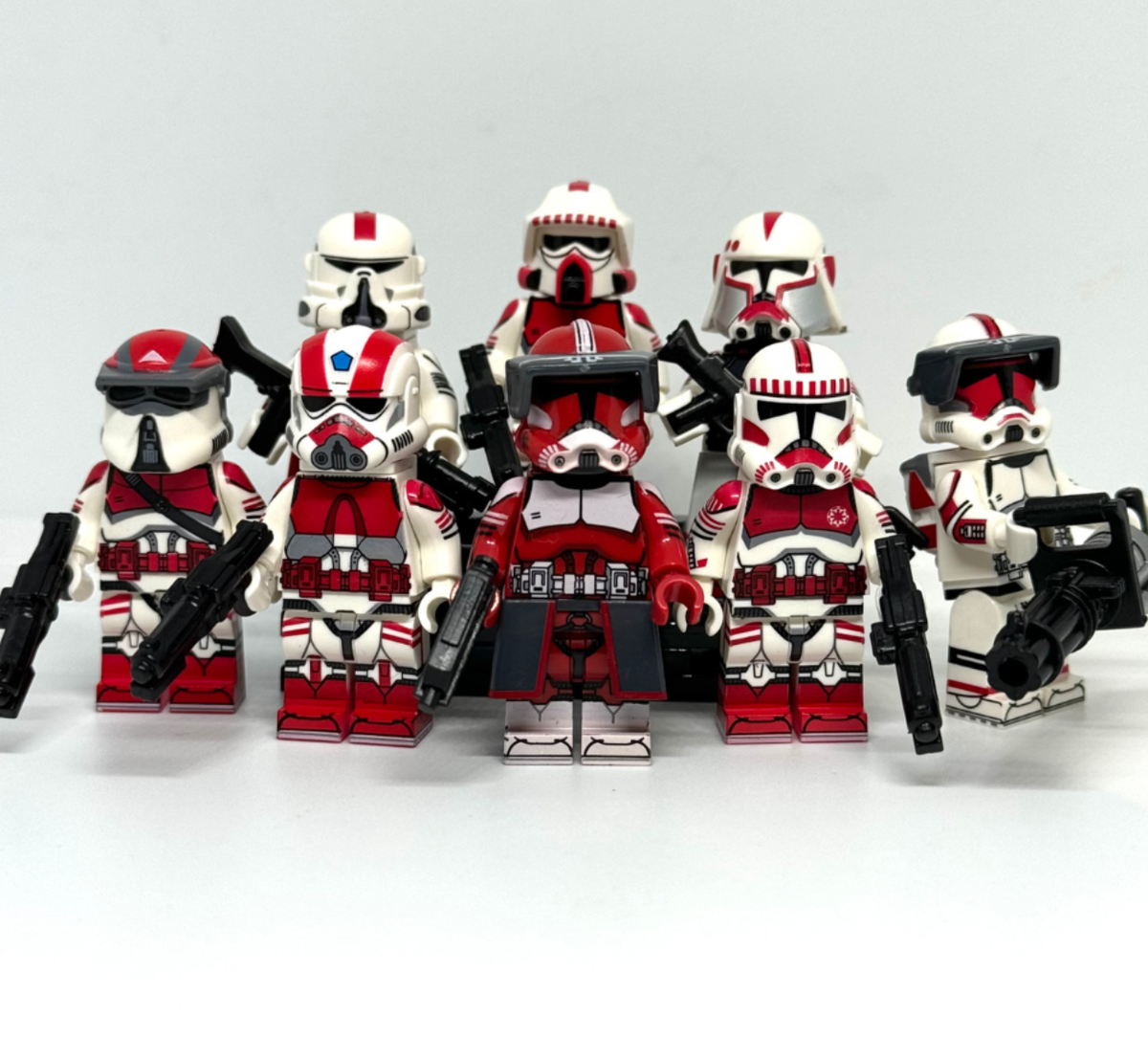 pack custom Coruscant Guard Shock Troopers Commander Fox