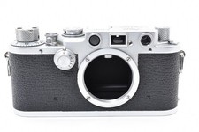Black Dial N MINT Leica IIIf 3f Rangefinder 35mm Film Camera Body From JAPAN
