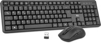 Rii Tastatur Maus Set Kabellos, 2.4 Ghz Leise Funktastatur Mit Maus, Wireless