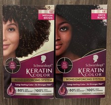 Schwarzkopf Keratin Color 5.0 Medium Brown Permanent Hair Dye Gray Coverage NEW
