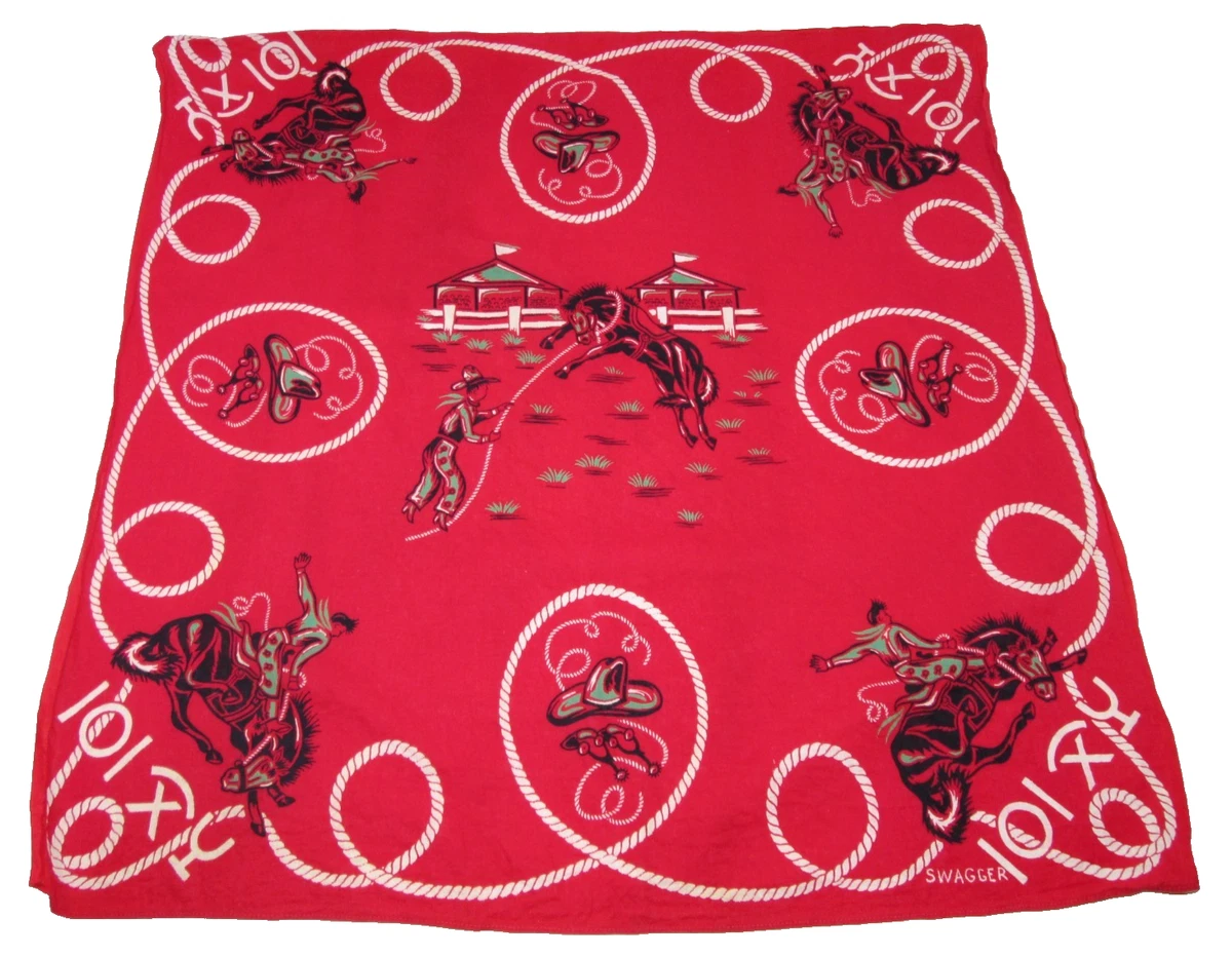 Western/Bandana Vintage Plain & Solid Handkerchiefs for sale | eBay