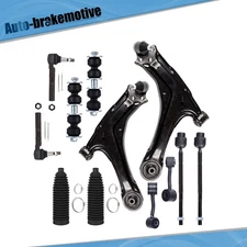 Front Lower Control Arm & Ball Joints Tie Rod End For Chevrolet Classic Malibu