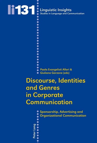 Giuliana Elena Garzone (U. A.) | Discourse, Identities And Genres In...-image
