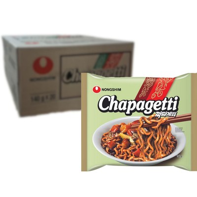 NONGSHIM - Instant Nudelnsuppe Chapagetti - Multipack (20 X 140 GR)