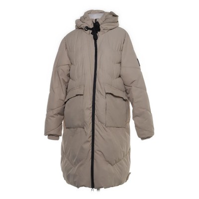 Amisu, Wintermantel, Damen, Größe: 42, model: puffer coat, Beige, Polyester #ZGL