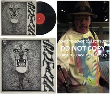 Carlos Santana Signed Santana Album COA Exact Proof Autographed Vinyl Record