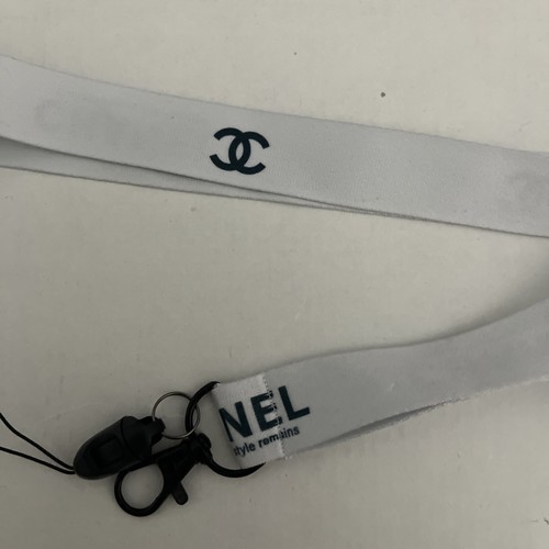 Authentic vintage Chanel Lanyard CC Logo 