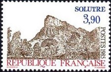 France Yvert Num 2388 ** Solutré  1985