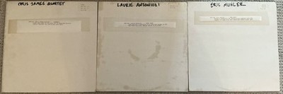 Private Jazz TEST PRESSING of 3 LP s- Chris James, Eric Muhler, Laurie Antonioli
