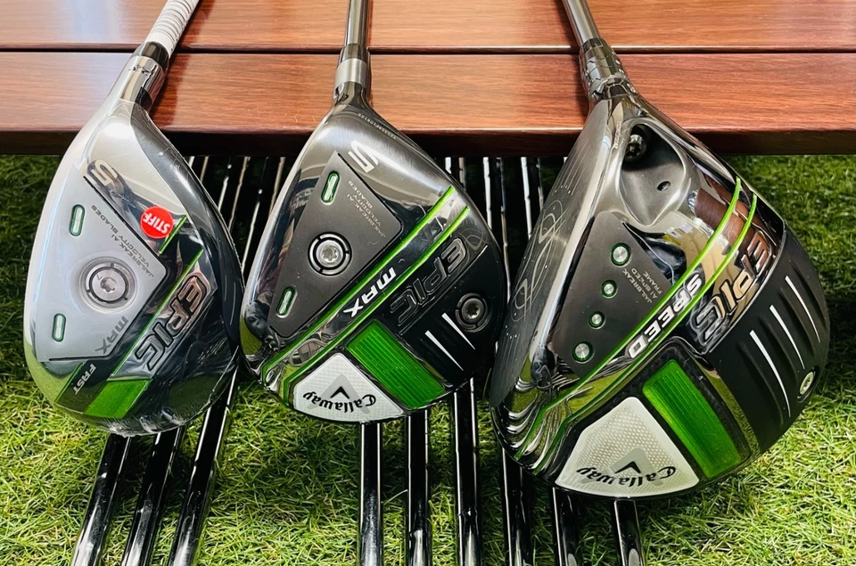 Callaway Fullset Epic 1w5w New 5hy X-16 Iron 5-9PwAwSw 12Pcs S/SR Flex RH Golf - Image 2 of 4