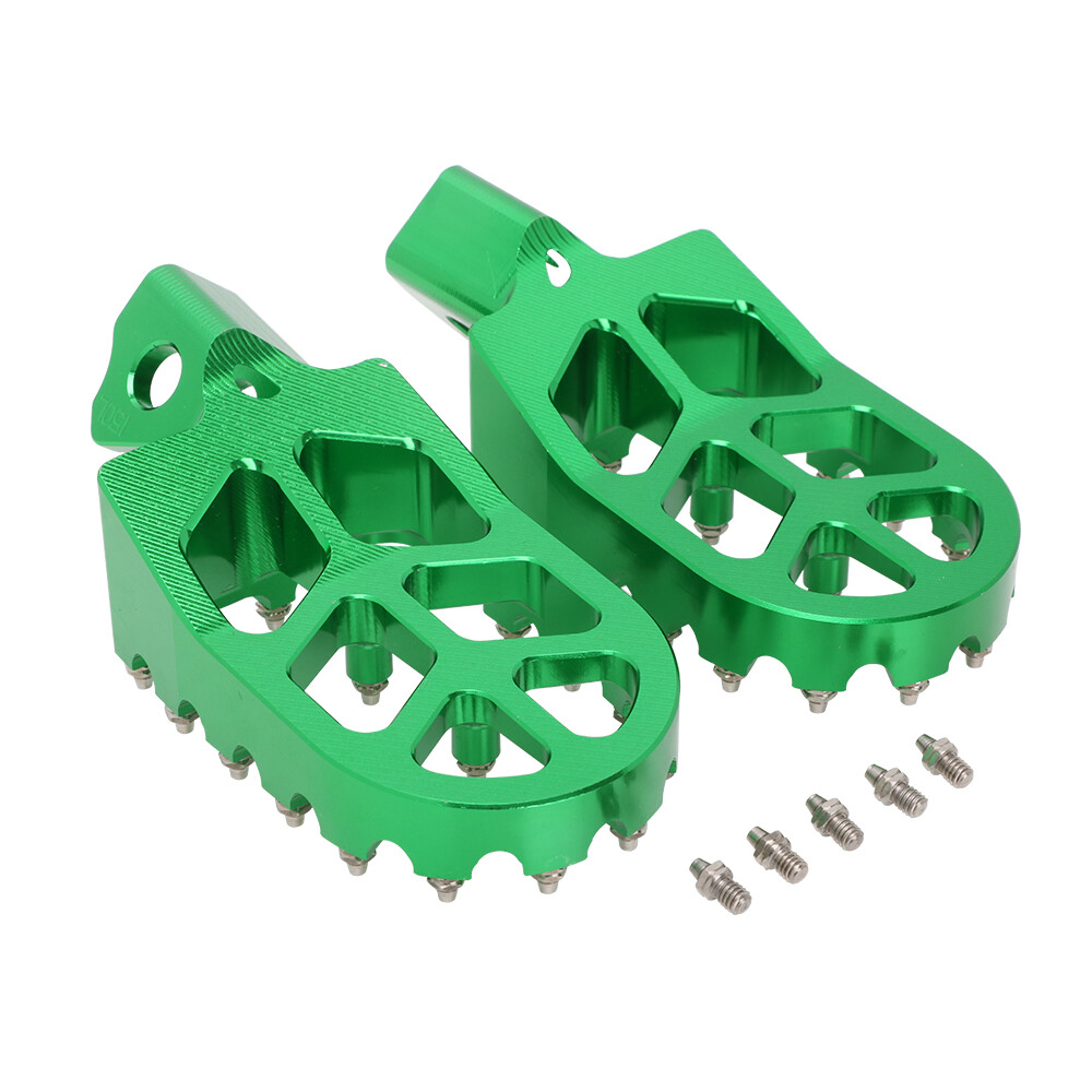 Zeta Kawasaki KLX250-300 98-25 Wide Footpegs At