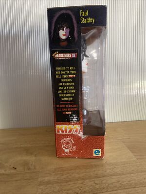 KISS ROCK HEADLINERS XL PAUL STANLEY FIGURE # 17,536 of 25,000 | eBay