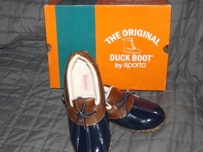 sporto duck boots macys