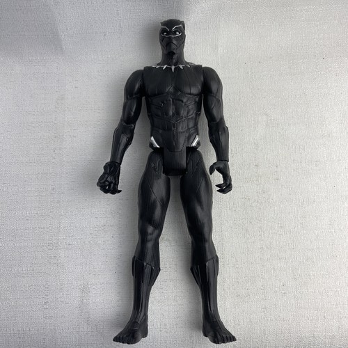 MARVEL 12” TALL THE BLACK PANTHER ACTION FIGURE HASBRO, 2017 - Picture 2 of 3