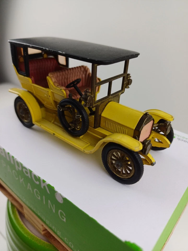 Modelos Matchbox de antaño Y5 1907 Peugeot y 1906 Rolls-Royce usados Foto 3 de 4