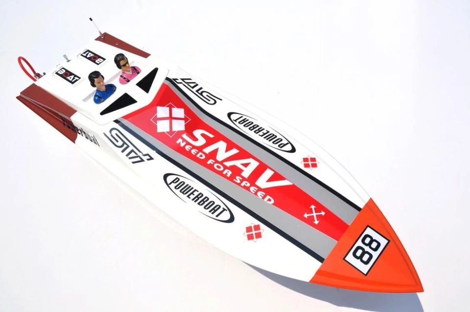 DT RC Gasoline Boat Hull G26A2 KIT W/O 26CC Engine Only for Advanced Player - Image 2 of 2