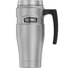 Thermos 16 oz. Stainless King Insulated Stainless Steel Travel Mug with Handle